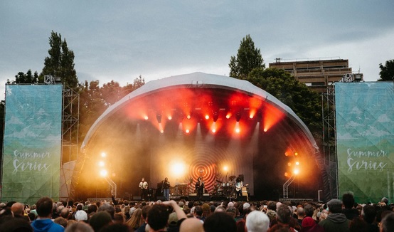 Trinity Summer Series stage